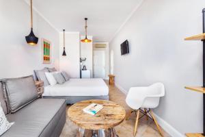 Prostor za sedenje u objektu Hesperides Hotel Pefkochori