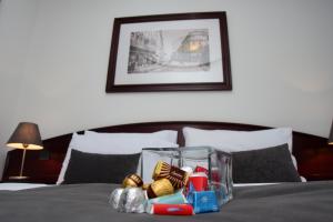 Posteľ alebo postele v izbe v ubytovaní Hotel Meridijan16