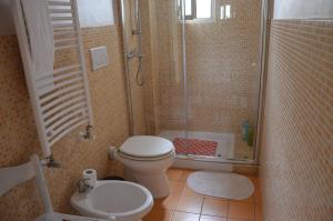 Koupelna v ubytování A Casa di Mich