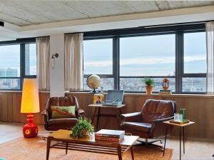 Posezení v ubytování Treehouse Hotel London