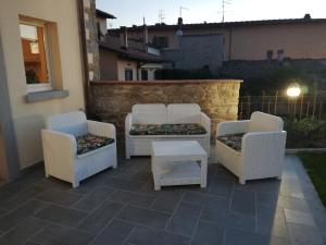 A seating area at Casa di Pietro Aretino, Arezzo Centro Storico 4-8 letti