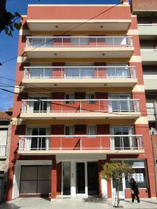 Bygningen som lejlighedshotellet ligger i