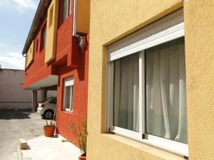 Bygningen som lejlighedshotellet ligger i