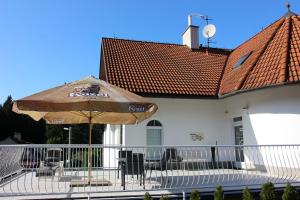 The swimming pool at or close to Pension Najdek