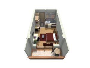 Půdorys ubytování Alpe-Adria Apartments