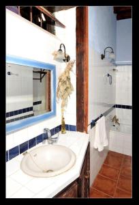 Phòng tắm tại Casa Rural La Venta