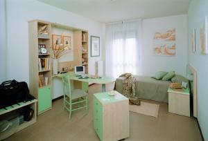 אזור ישיבה ב-Residence Viale Venezia