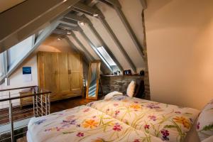 Postel nebo postele na pokoji v ubytování Tauber Relax Loft
