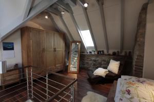 Postel nebo postele na pokoji v ubytování Tauber Relax Loft