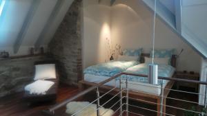 Postel nebo postele na pokoji v ubytování Tauber Relax Loft