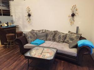 Posezení v ubytování Tauber Relax Loft