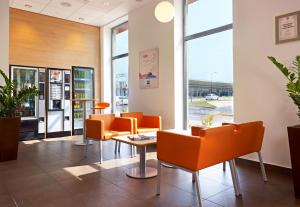 Posedenie v ubytovaní ibis budget Krakow Stare Miasto