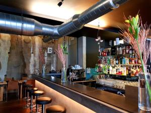 The lounge or bar area at "Quality Hosts Arlberg" Hotel Lux Alpinae