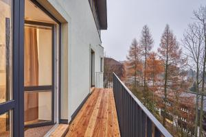 Balkón alebo terasa v ubytovaní Pension Varta