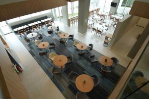 Restaurace v ubytování Holiday Inn Express Asuncion Aviadores by IHG