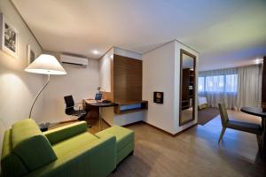 Posezení v ubytování Radisson Hotel Belém