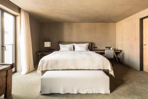 Cama ou camas em um quarto em Hotel Bayerischer Hof