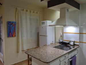 Kuchyň nebo kuchyňský kout v ubytování Apartamento zona residencial Montesol