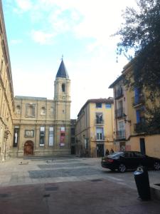 Bygningen som lejligheden ligger i