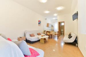 Posezení v ubytování Apartments Lavanda