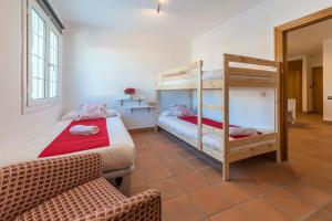 Posteľ alebo postele v izbe v ubytovaní Bed and Snow Apartments