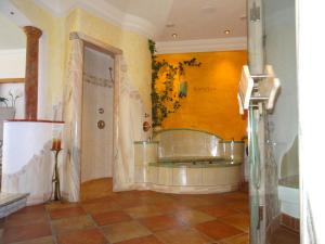Koupelna v ubytování Hotel Sportpension Reiter