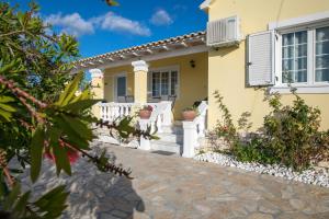 Zahrada ubytování Maria’s House Arillas Corfu