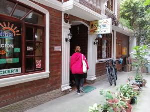 Επισκέπτες που μένουν στο Hostal D´Mathias