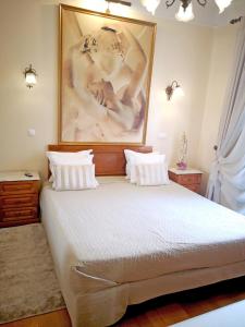 Ένα ή περισσότερα κρεβάτια σε δωμάτιο στο Safira +30 φωτογραφίες