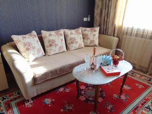 Ruang duduk di HOTEL JULIA Akhaltsikhe