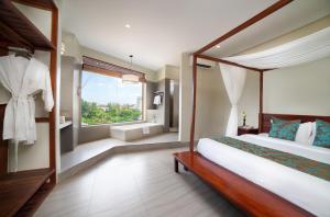 Bayon Modern Residence客房内的一张或多张床位