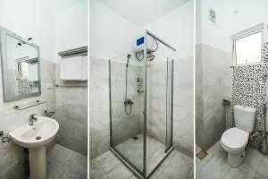 Koupelna v ubytování Meth Suites