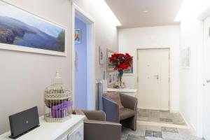 TV a/nebo společenská místnost v ubytování Al Parco Verde B&B