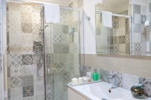 Koupelna v ubytování Al Parco Verde B&B