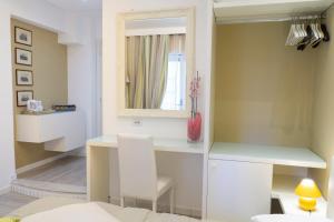Postel nebo postele na pokoji v ubytování Al Parco Verde B&B