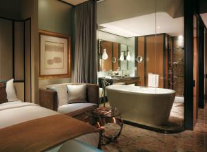 Voodi või voodid majutusasutuse MGM Macau toas