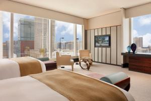 Voodi või voodid majutusasutuse MGM Macau toas