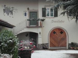 Exteriér alebo vchod do ubytovania Pension Sunnhofer