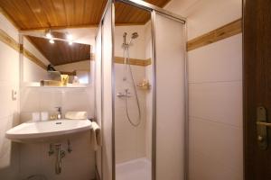 Kúpeľňa v ubytovaní Appartement Lackner