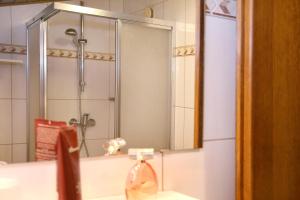Kúpeľňa v ubytovaní Appartement Lackner