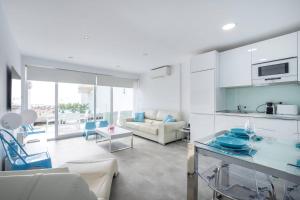 Kuchyňa alebo kuchynka v ubytovaní Ciudad Blanca Apartment
