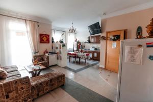 Posezení v ubytování Samovar Hostel