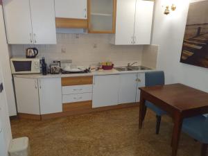 Kuchyň nebo kuchyňský kout v ubytování Rigoletto Rental Rooms