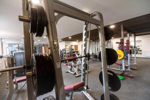 The fitness centre and/or fitness facilities at Apartment Luna Hrebienok C111