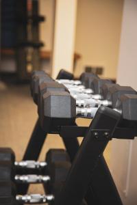 Fitness centrum a/nebo fitness zařízení v ubytování Happy Day Inn