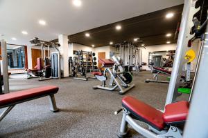 The fitness centre and/or fitness facilities at Apartment Luna Hrebienok C109