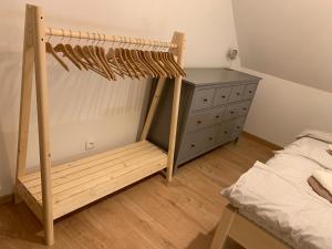 Postel nebo postele na pokoji v ubytování YASNA Apartments