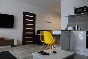 Kuchyňa alebo kuchynka v ubytovaní Apartmán Olaf Tatranská Lomnica