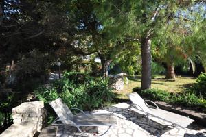 Zahrada ubytování Villa Theodora View Apartments Zeys