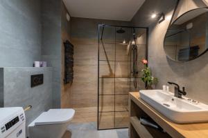Kúpeľňa v ubytovaní P&O Apartments Służewiec